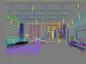 3d home 590 3D Model