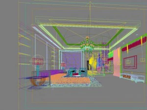 3d home 591 3D Model
