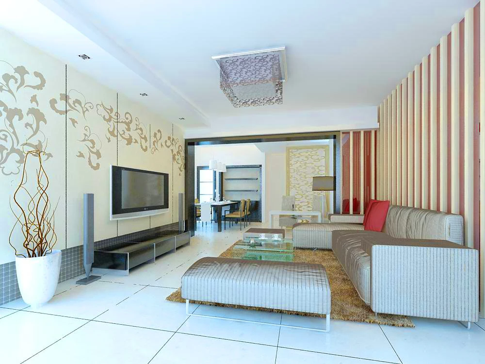 3d home 593 3D Model .c4d .max .obj .3ds .fbx .stl .blend 