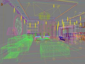 3d home 594 3D Model