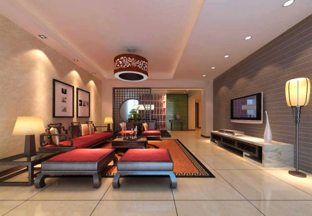 3d home 595 3D Модель .c4d .max .obj .3ds .fbx .stl .blend 