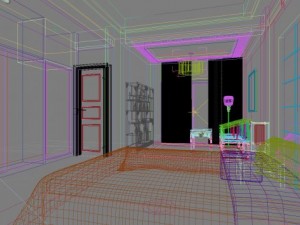 3d home 596 3D Model