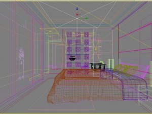 3d home 598 3D Model