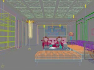 3d home 601 3D Model