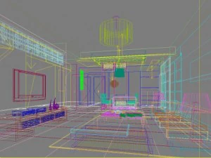3d home 602 3D Model