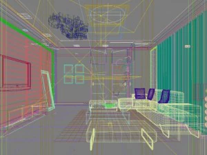 3d home 603 3D Model