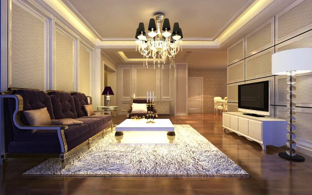 3d home 607 3D मॉडल .c4d .max .obj .3ds .fbx .stl .blend