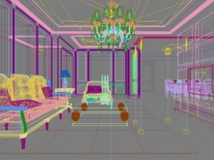 3d home 607 3D मॉडल