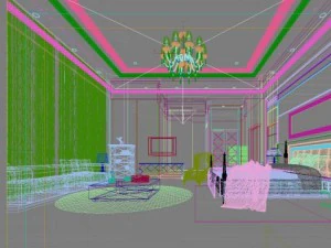 3d home 610 3D Model
