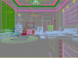3d home 611 3D Model