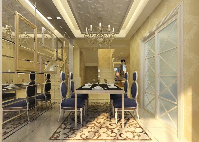3d home 613 3D Modell .c4d .max .obj .3ds .fbx .stl .blend 