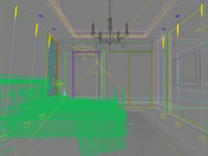 3d home 615 3D Model