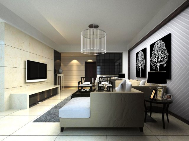 3d home 616 3D Model .c4d .max .obj .3ds .fbx .stl .blend 
