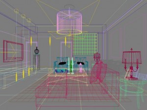 3d home 616 3D Model
