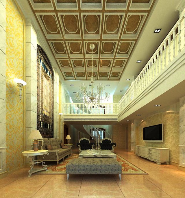 3d home 617 Modèle 3D .c4d .max .obj .3ds .fbx .stl .blend 