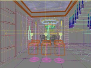 3d home 621 3D Model
