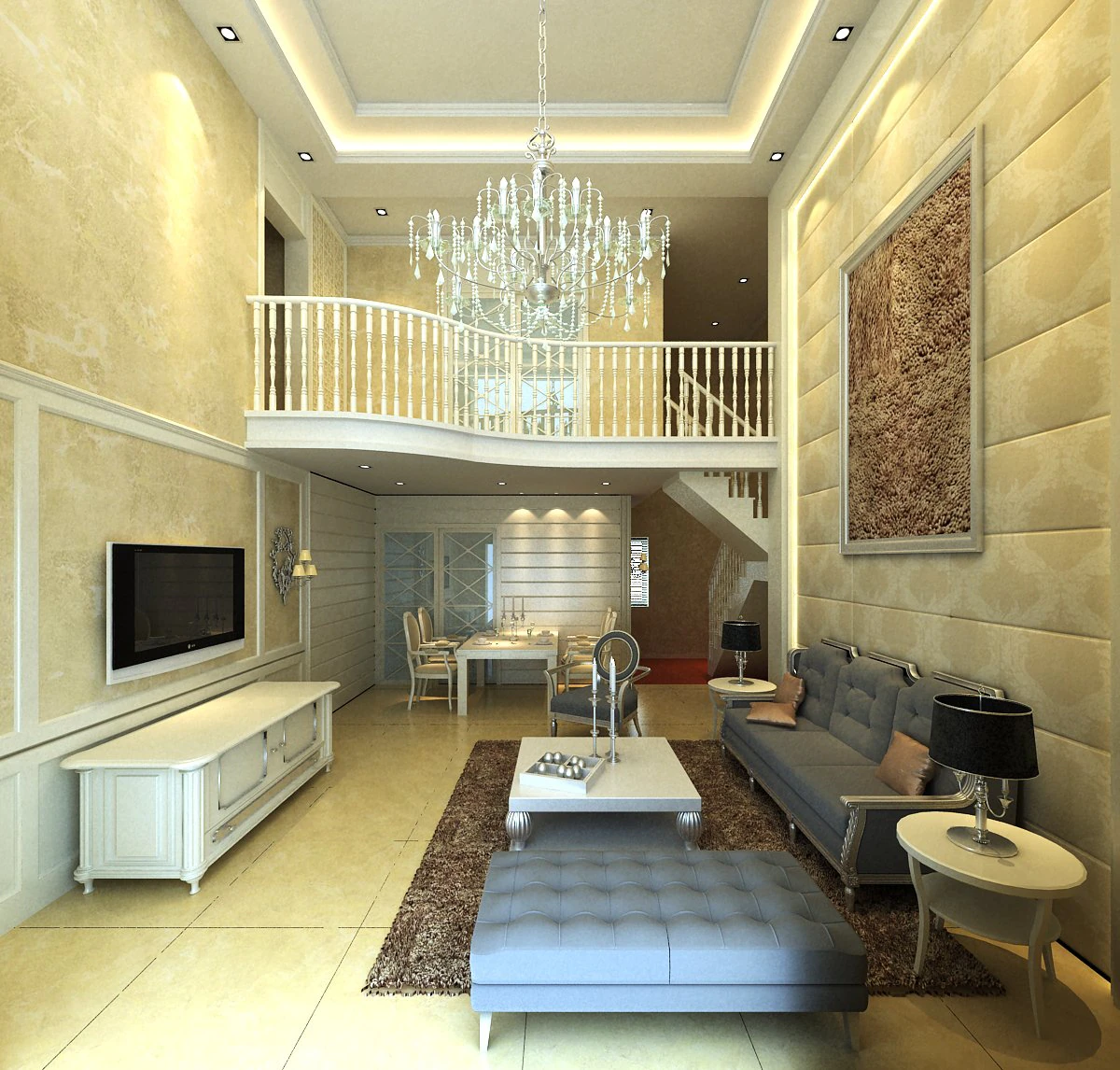 3d home 625 3D Model .c4d .max .obj .3ds .fbx .stl .blend 
