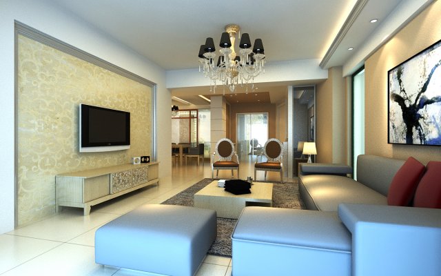 3d home 627 Modèle 3D .c4d .max .obj .3ds .fbx .stl .blend 