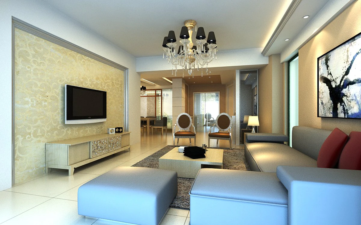 3d home 627 3D Model .c4d .max .obj .3ds .fbx .stl .blend