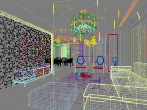 3d home 627 3D Model