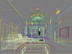 3d home 628 3D Model