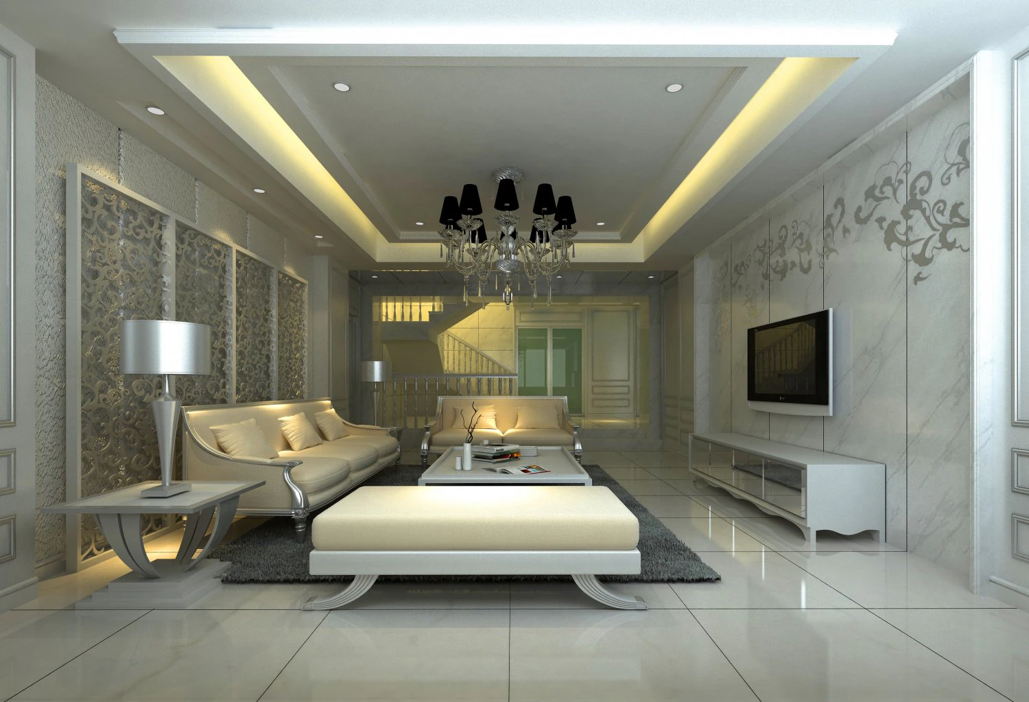 3d home 629 3D Model .c4d .max .obj .3ds .fbx .stl .blend