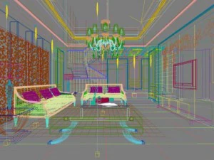 3d home 629 3D Model