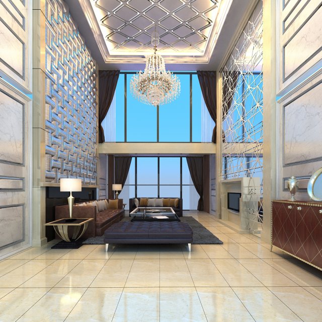 3d home 631 3D Model .c4d .max .obj .3ds .fbx .stl .blend 