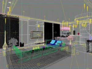 3d home 641 3D Model