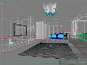 3d home 643 3D Model