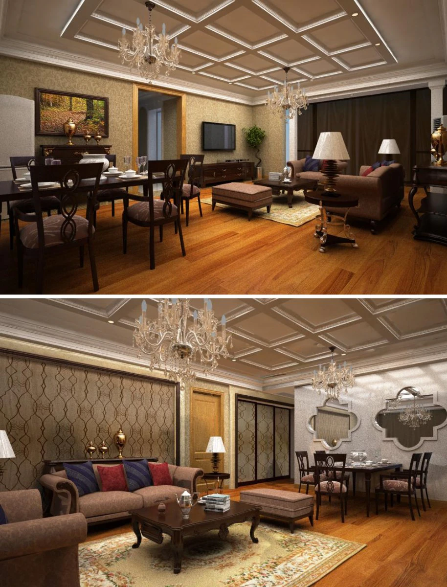 3d home 645 3D Model .c4d .max .obj .3ds .fbx .stl .blend 