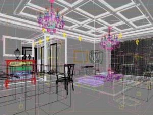 3d home 645 3Dモデル