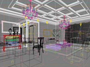 3d home 645 3D Model
