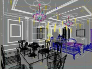 3d home 647 3D Model