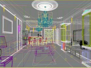 3d home 648 3D Model