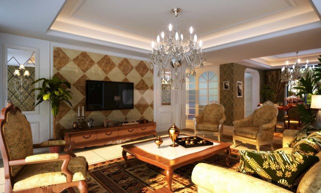 3d home 653 3D Модель .c4d .max .obj .3ds .fbx .stl .blend 