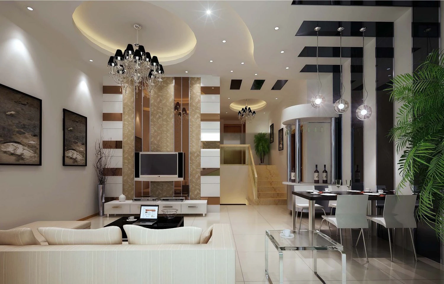 3d home 654 3D Model .c4d .max .obj .3ds .fbx .stl .blend 