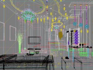 3d home 654 3D 모델