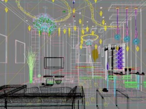 3d home 654 3D Model