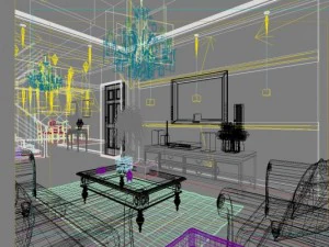 3d home 655 3D Model