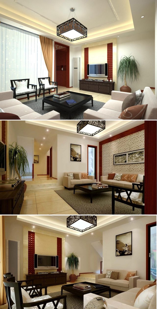 3d home 658 3D Model .c4d .max .obj .3ds .fbx .stl .blend
