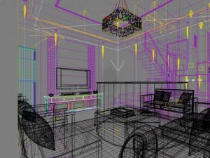 3d home 658 3D Model