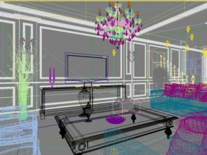 3d home 660 3D Model