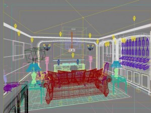 3d home 662 Modello 3D