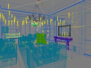 3d home 663 Model 3D