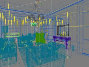 3d home 663 3D Model
