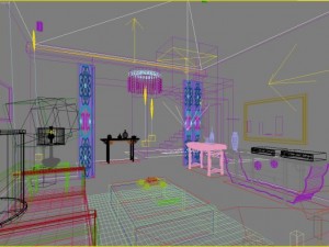3d home 664 Model 3D