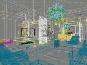 3d home 666 3D Model