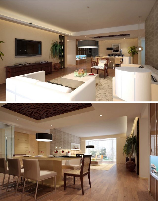 3d home 667 3D 模型 .c4d .max .obj .3ds .fbx .stl .blend