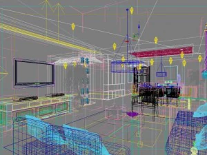 3d home 667 3D Model